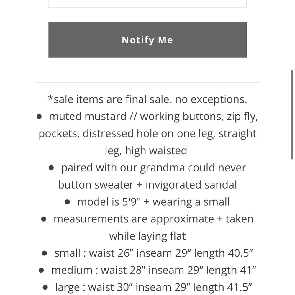 an entire mood pants - Shop Zoco - Picture 5 of 5